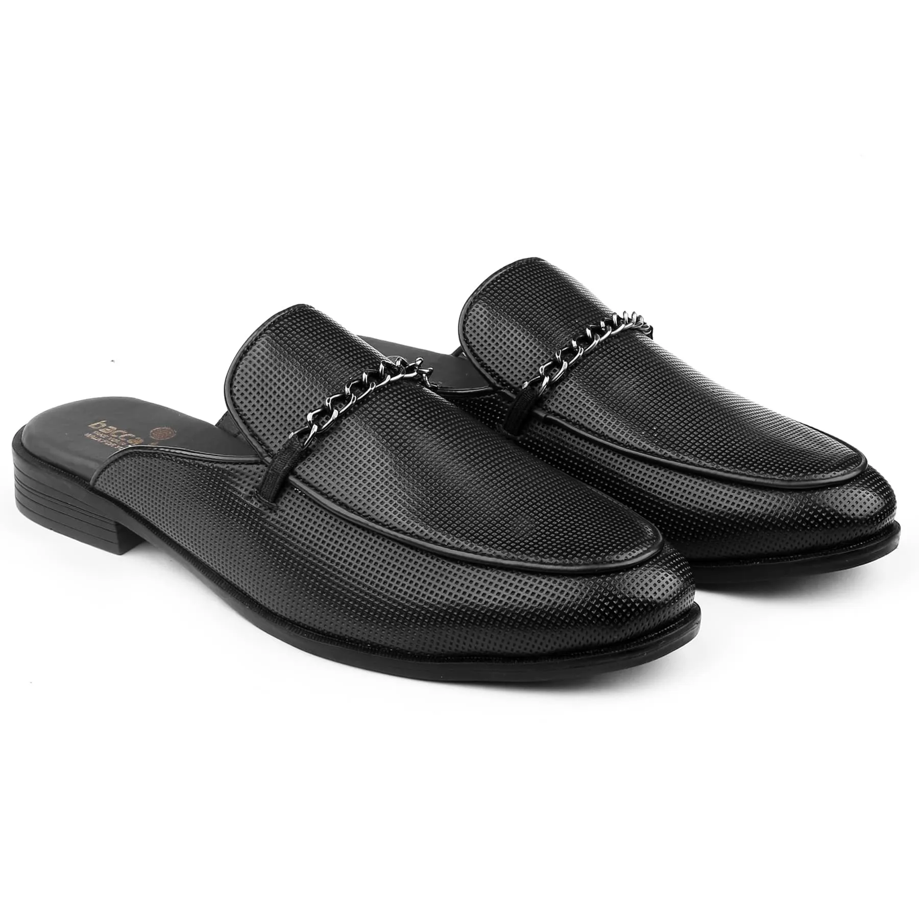 Bacca Bucci MOROCCO Mules Clogs Open back Loafers with Comfortable Memory Insoles