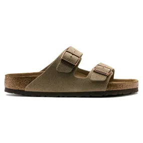 Birkenstock Arizona Soft Footbed Suede Sandals - Regular/Wide