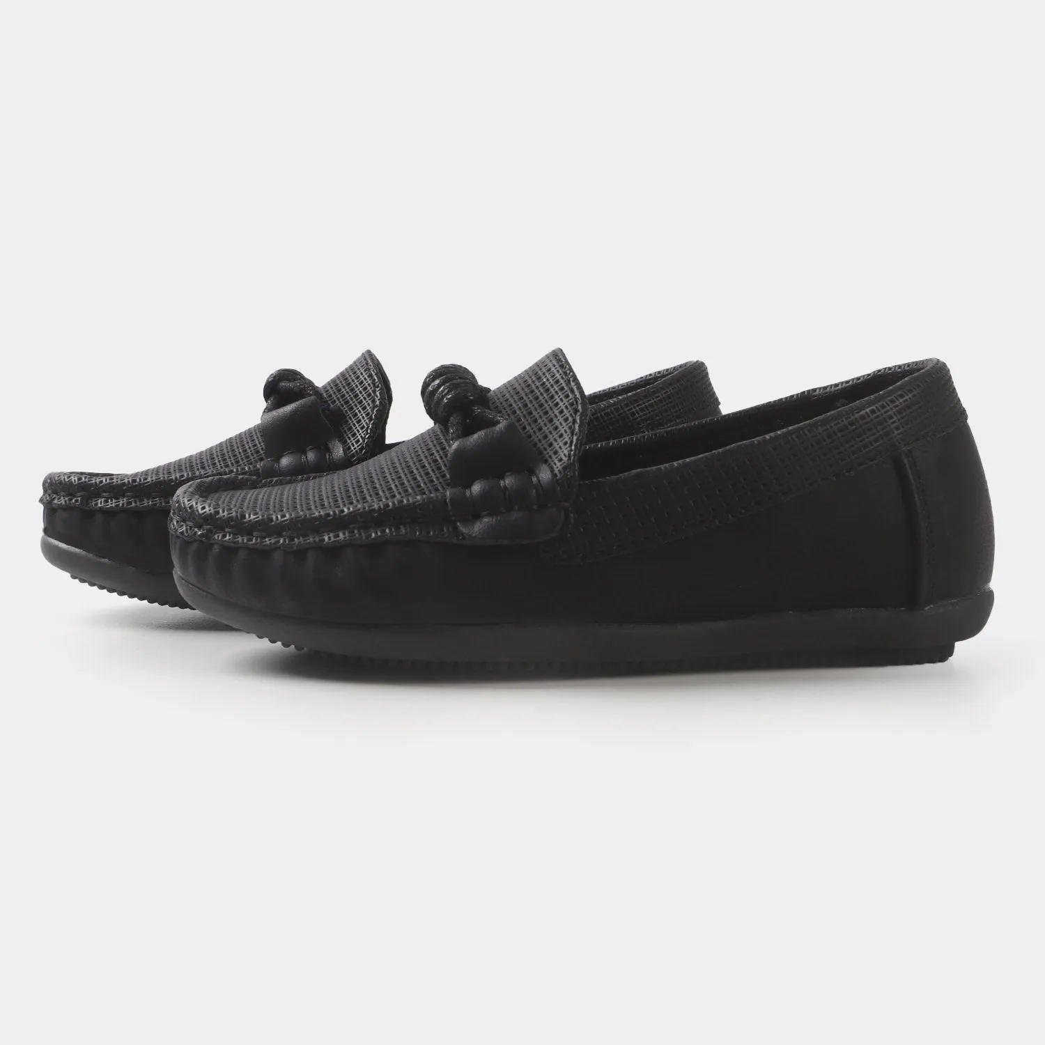 Boys loafers 202109-10 - BLACK