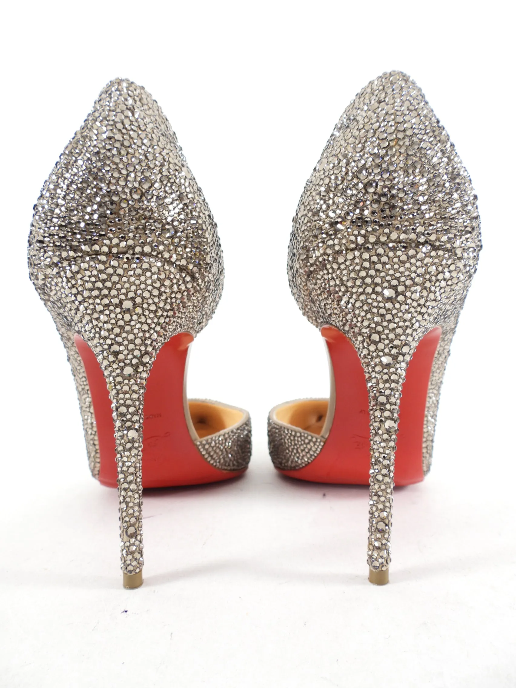 Christian Louboutin Iriza Strass Crystal Pumps - 40