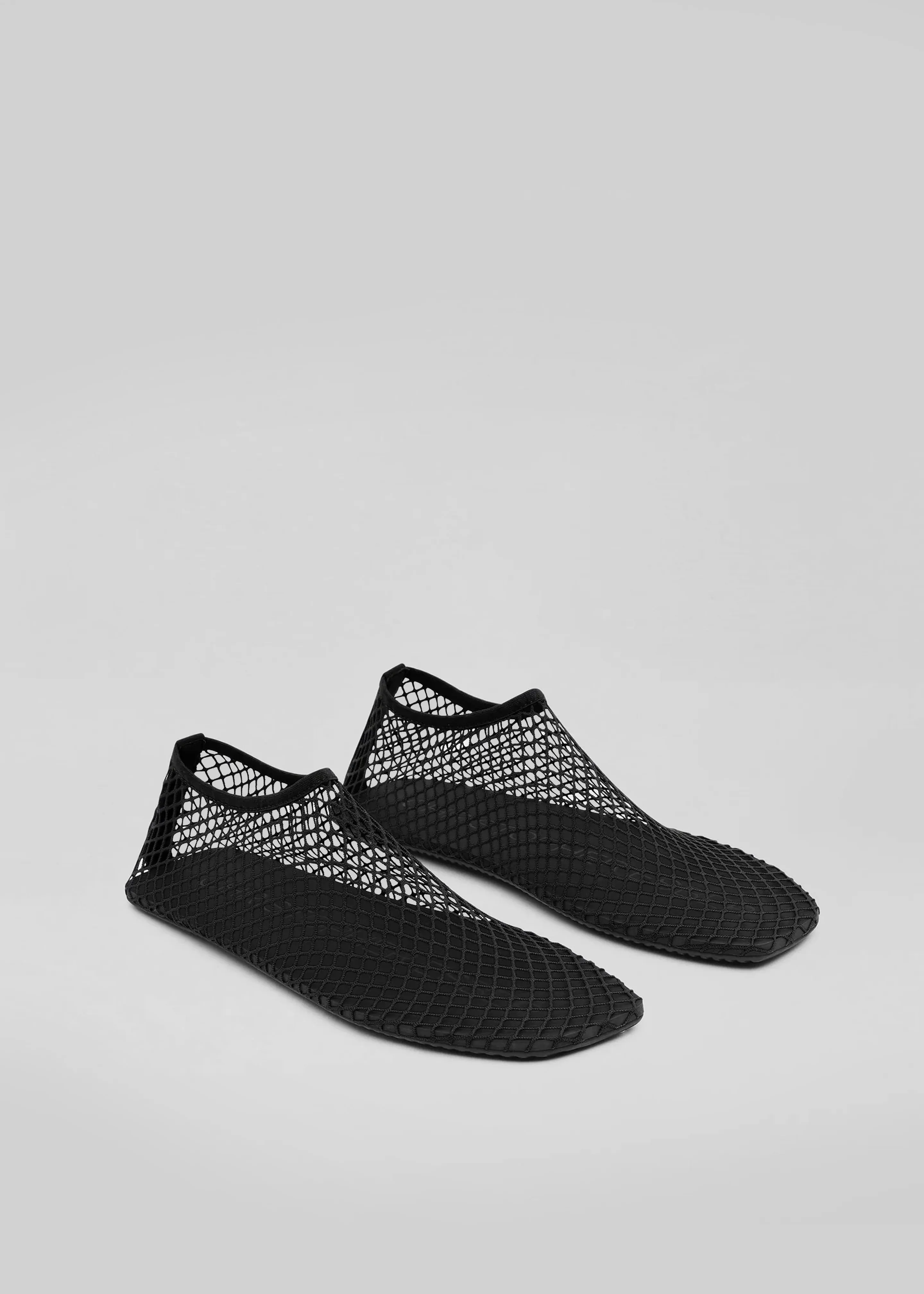 Christopher Esber Mesh Water Flats - Black