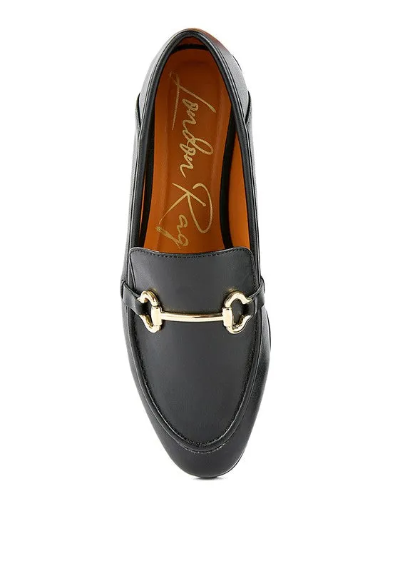 EM Semi Casual Faux Leather Loafers