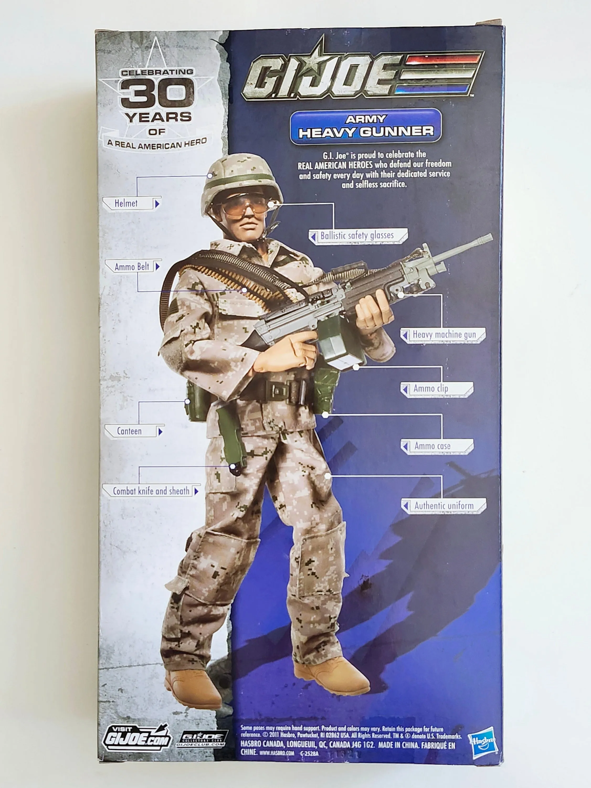 G.I. Joe Army Heavy Gunner 12-Inch Action Figure