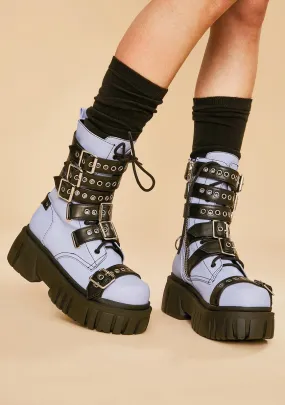 Heavy Metal Heaven Buckle Boots