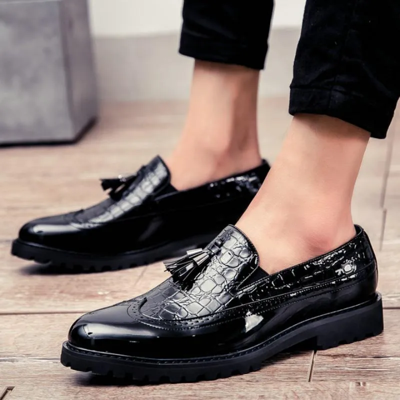 Men's Casual Breathable Leather Loafers