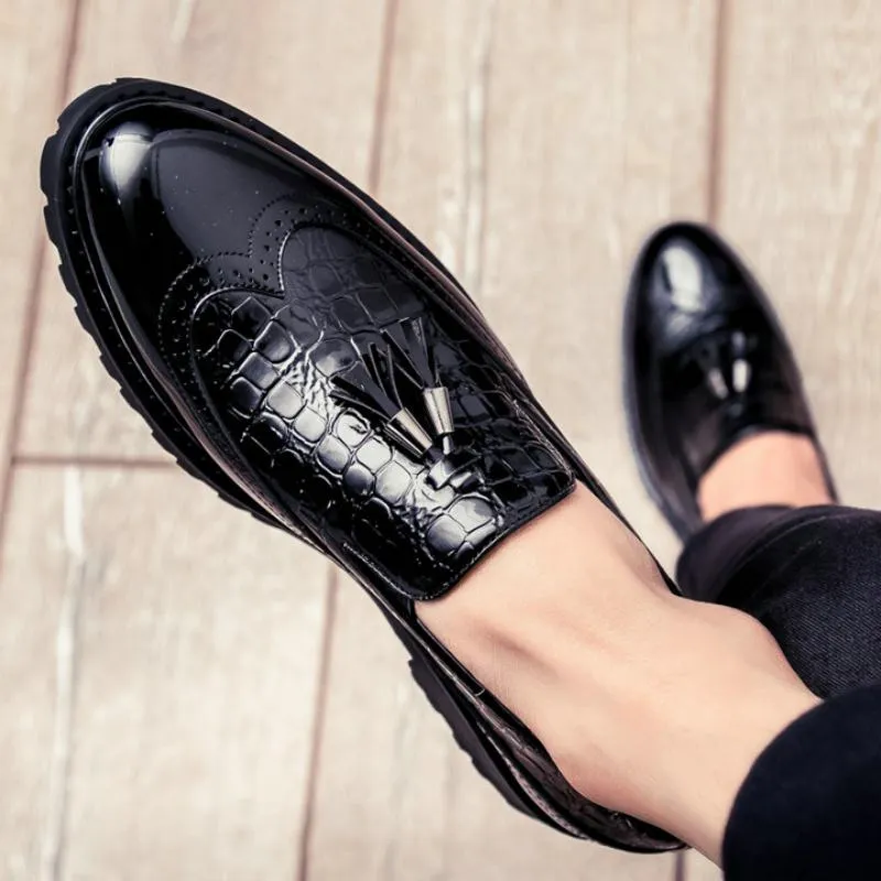 Men's Casual Breathable Leather Loafers