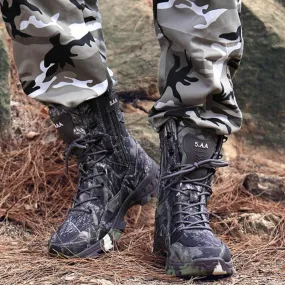 Men's Waterproof Military High-Top Boots