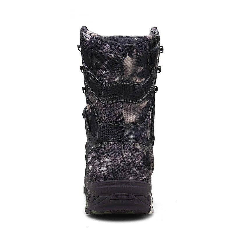 Men's Waterproof Military High-Top Boots