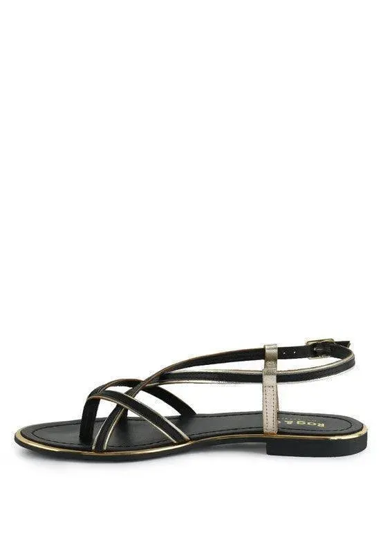 Pheboe Strappy Flat Sandals