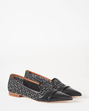 romy flat - black