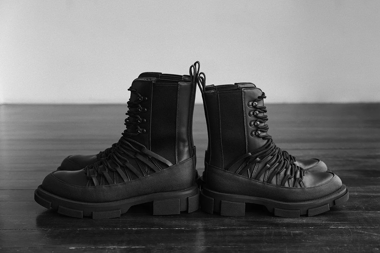 [Y's x both]Lace-up boots